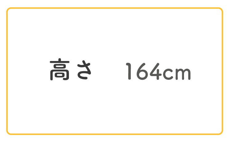 高さ164cm